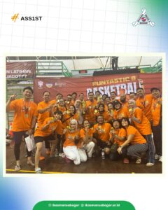 Read more about the article Selamat, ASS1ST Angkatan Milenial Putra dan ASS1ST KU35+ Putri Raih Juara 1 “Funtastic 8 Basketball Cup 2025”