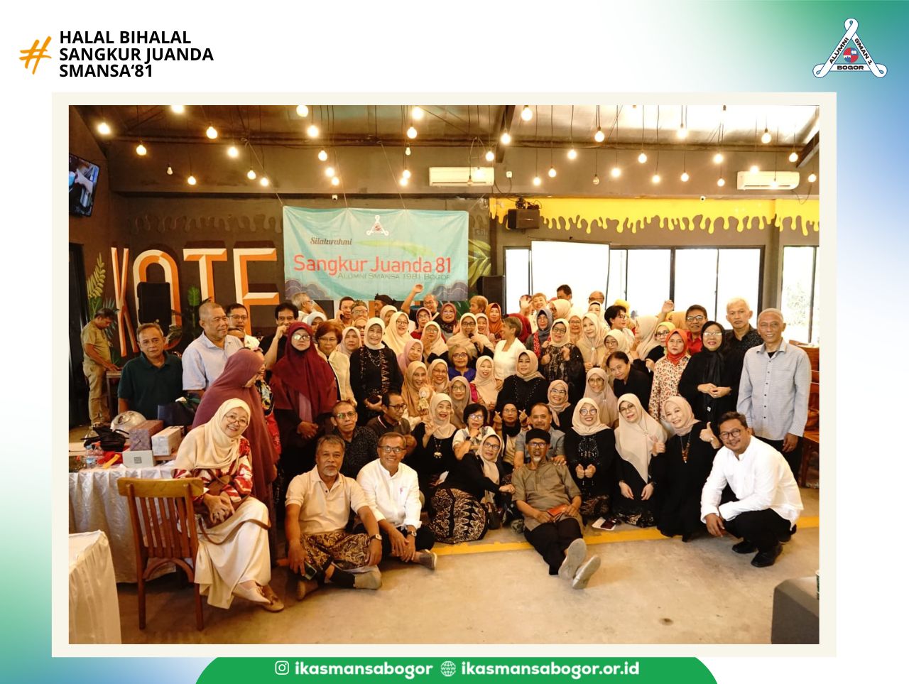 You are currently viewing Band Matchbox Iringi Kegiatan Halal Bihalal Sangkur Juanda Angkatan 81