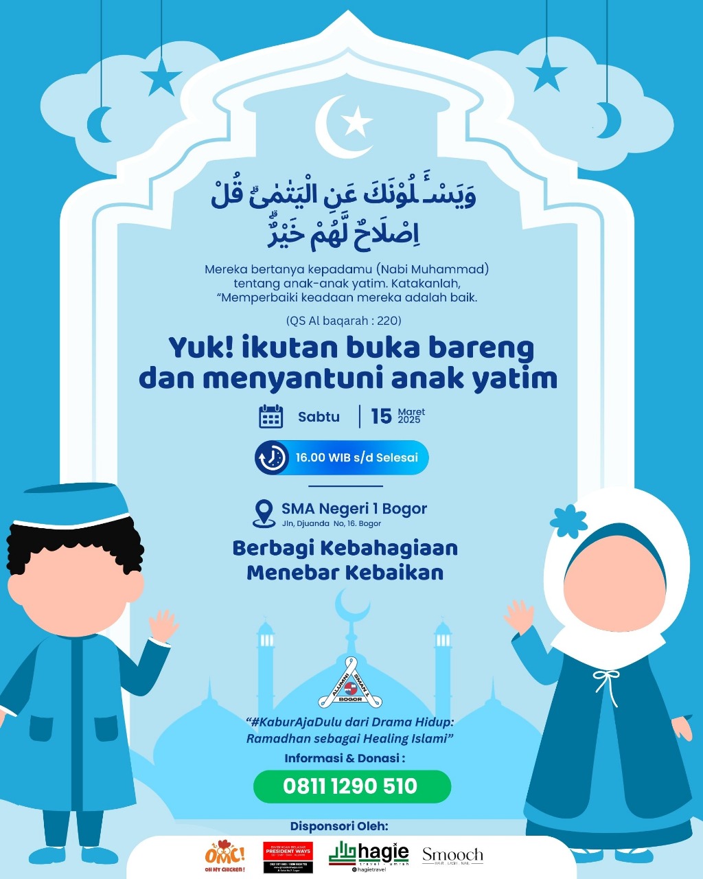 You are currently viewing Akang Teteh Alumni, Yuk Donasi Untuk 28 Anak Yatim Pada Bukber 15 Maret 2025