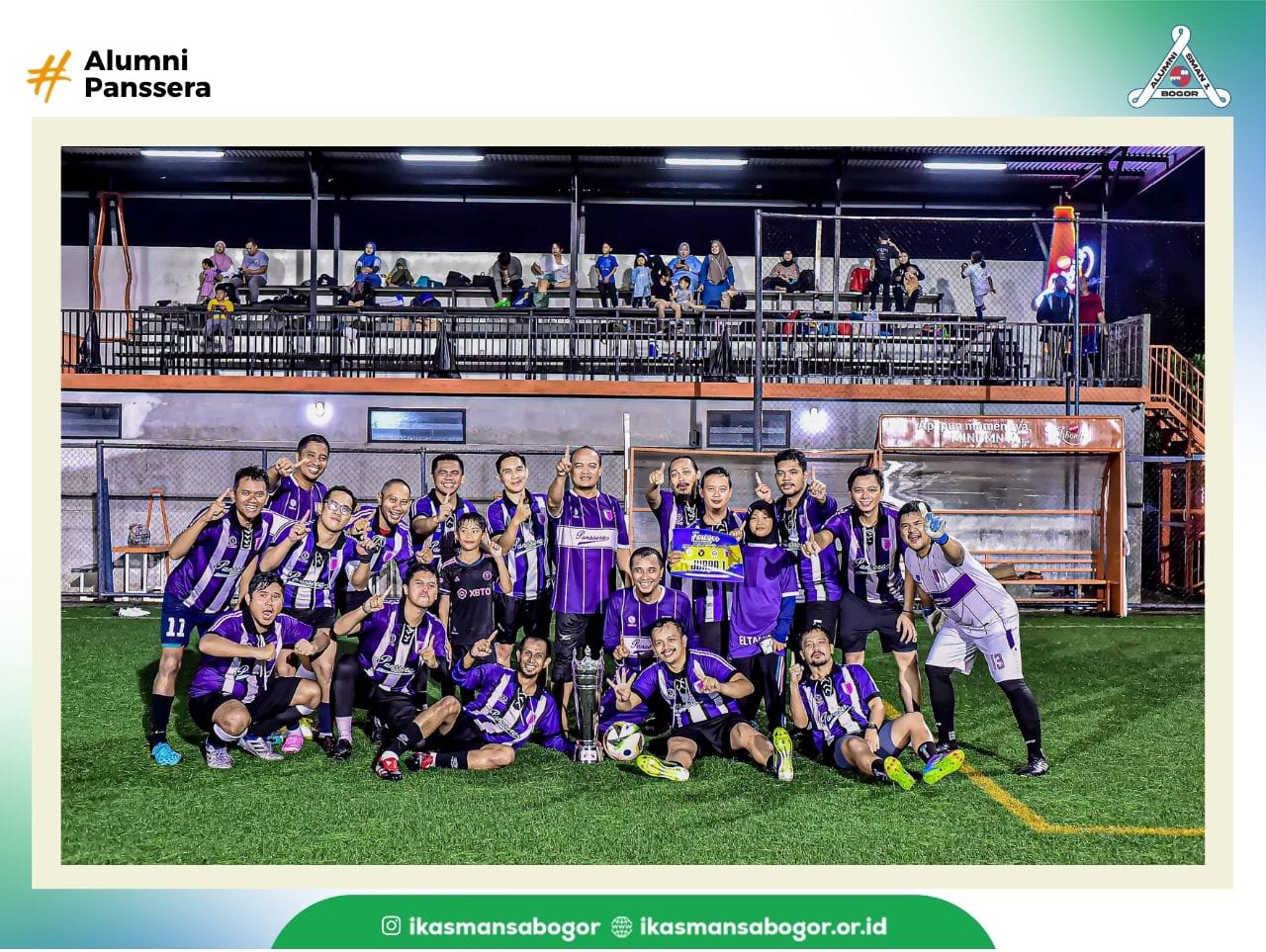 You are currently viewing Selamat, Panssera Menjadi Juara di kompetisi “Fourfeo Friendly Match Alumni SMAN Bogor”