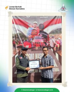 Read more about the article Terima Kasih Para Dermawan, Donasi untuk Korban Banjir Sumatera Telah Disalurkan