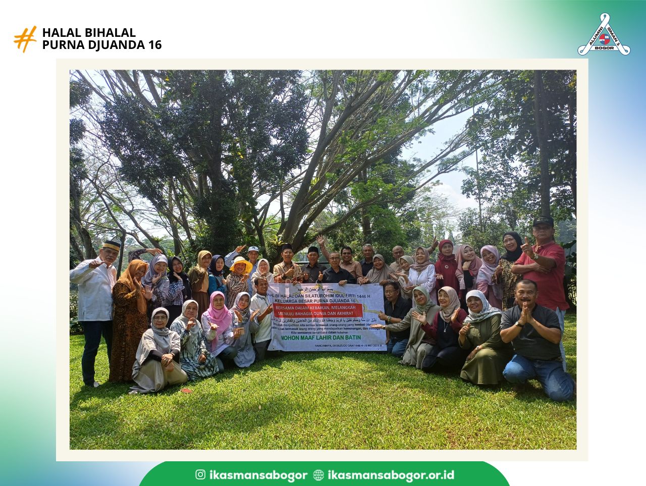 You are currently viewing Halal Bihalal Guru Purna SMAN 1 Bogor