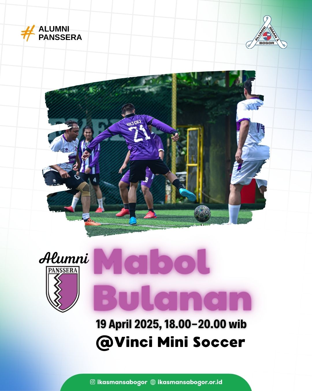 You are currently viewing Akang Alumni, Yuk Kita Main Bola, Sabtu 19 April 2025