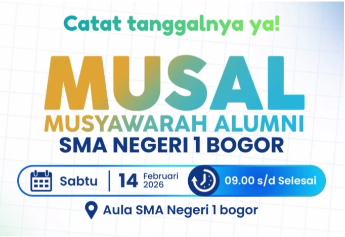 You are currently viewing Musyawarah Alumni (Musal) SMANSA Bogor 2026, Bersama Kita Pilih Ketua Umum IKA SMANSA Bogor periode 2026-2029